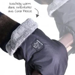 Kaiser Thermo-Fleece Handschuh Ben - Black - Kollektion 2022 -Deutschland Kinderwagen Verkäufe 2024 kaiser thermo flecce handschuh ben black 6575425 d4
