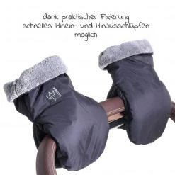 Kaiser Thermo-Fleece Handschuh Ben - Black - Kollektion 2022 -Deutschland Kinderwagen Verkäufe 2024 kaiser thermo flecce handschuh ben black 6575425 d5