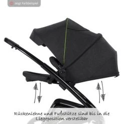 Knorr Baby Kombi-Kinderwagen Head Sport inkl. Babywanne & Sportsitz - Darkgrey-Yellow -Deutschland Kinderwagen Verkäufe 2024 knorr baby kombi kinderwagen head sport inkl babywanne sportsitz darkgrey yellow 801821 d5