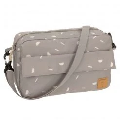 Lässig Kinderwagentasche Buggy Organizer Bag - Blocks Taupe