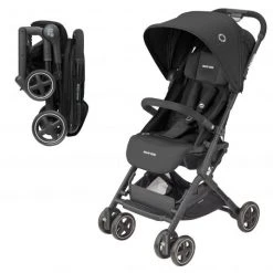 Maxi-Cosi Buggy & Reisebuggy Lara² mit Automatik-Faltung, Liegeposition, bis 22 kg, nur 6,3 kg - Essential Black - Kollektion 2022
