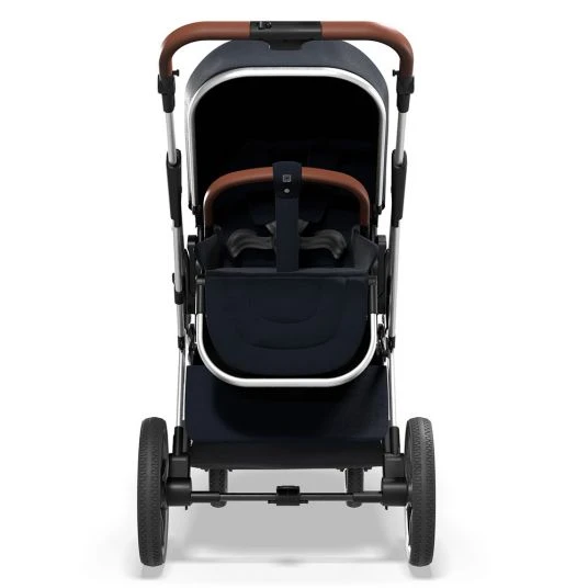 Moon 2in1 Kombi-Kinderwagen Rocca Basic mit Sportsitz, Babywanne - bis 22 kg - Navy - Kollektion 2022 6 Moon 2in1 Kombi-Kinderwagen Rocca Basic mit Sportsitz, Babywanne - bis 22 kg - Navy - Kollektion 2022 – Bild 4