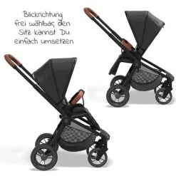 Moon Buggy & Sportwagen Resea Sport mit höhenverstellbarem Schieber, umsetzbarer Sportsitz - bis 22 kg - Black Melange - Kollektion 2022 -Deutschland Kinderwagen Verkäufe 2024 moon buggy sportwagen resea sport mit hohenverstellbarem schieber umsetzbarer sportsitz bis 22 kg black melange 62 930 400 421 d4