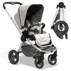 Moon Buggy & Sportwagen Resea Sport mit höhenverstellbarem Schieber, umsetzbarer Sportsitz - bis 22 kg - Shadow Melange - Kollektion 2022