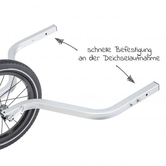 Qeridoo 14" Joggerrad für Einsitzer inkl. Deichselaufnahme - Kollektion 2022 5 Qeridoo 14" Joggerrad für Einsitzer inkl. Deichselaufnahme - Kollektion 2022 – Bild 3