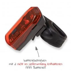 Qeridoo LED Batterierücklicht für Qeridoo Fahrradanhänger - Kollektion 2022 -Deutschland Kinderwagen Verkäufe 2024 qeridoo led batterierucklicht fur qeridoo fahrradanhanger lbrl 20 d5