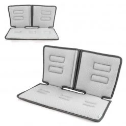 Qeridoo Sitzpolster für Zweisitzer für zusätzliche Polsterung - Grau - Kollektion 2022