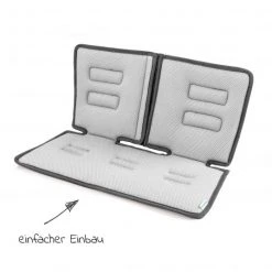 Qeridoo Sitzpolster für Zweisitzer für zusätzliche Polsterung - Grau - Kollektion 2022 -Deutschland Kinderwagen Verkäufe 2024 qeridoo sitzpolster fur zweisitzer fur zusatzliche polsterung grau sp 2 20 d3