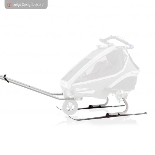 Qeridoo Ski & Hike Set 2022 inkl. Deichselaufnahme - Kollektion 2022 3 Qeridoo Ski & Hike Set 2022 inkl. Deichselaufnahme - Kollektion 2022