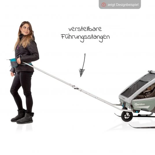 Qeridoo Ski & Hike Set 2022 inkl. Deichselaufnahme - Kollektion 2022 6 Qeridoo Ski & Hike Set 2022 inkl. Deichselaufnahme - Kollektion 2022 – Bild 4