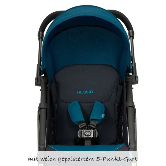 Recaro Buggy & Sportwagen Easylife 2 (bis 22 kg belastbar) - Select - Teal Green - Kollektion 2021 7 Recaro Buggy & Sportwagen Easylife 2 (bis 22 kg belastbar) - Select - Teal Green - Kollektion 2021 – Bild 5