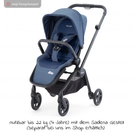 Recaro Sitzeinheit für Sadena und Celona - Prime - Sky Blue - Kollektion 2022 4 Recaro Sitzeinheit für Sadena und Celona - Prime - Sky Blue - Kollektion 2022 – Bild 2