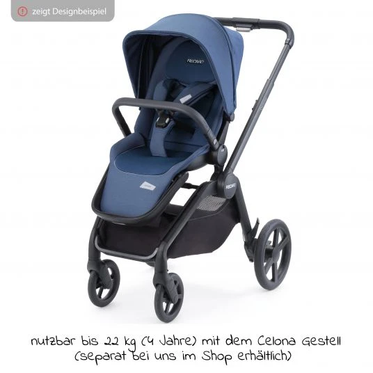 Recaro Sitzeinheit für Sadena und Celona - Prime - Sky Blue - Kollektion 2022 5 Recaro Sitzeinheit für Sadena und Celona - Prime - Sky Blue - Kollektion 2022 – Bild 3