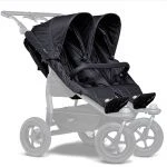 TFK 2 Sportsitze für Duo - XXL Komfort-Sitz inkl. Wetterschutz für Kinder bis 45 kg - Grau - Kollektion 2022 7 TFK 2 Sportsitze für Duo - XXL Komfort-Sitz inkl. Wetterschutz für Kinder bis 45 kg - Grau - Kollektion 2022 – Bild 5