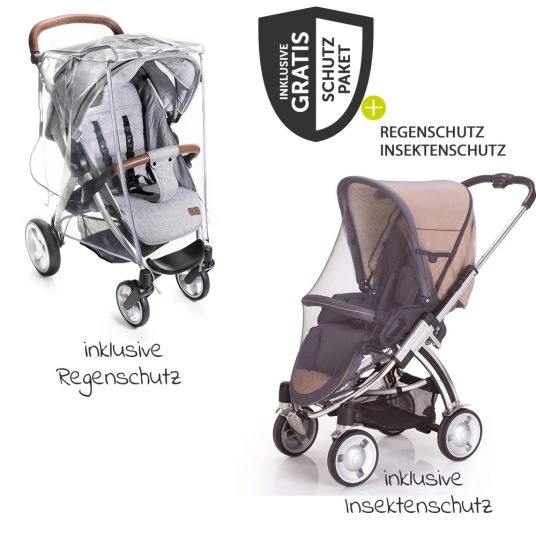 TFK Buggy & Sportkinderwagen Mono mit Luftreifen inkl. Sportsitz bis 34 kg + XXL-Zamboo Zubehörpaket - Premium Grau - Kollektion 2022 5 TFK Buggy & Sportkinderwagen Mono mit Luftreifen inkl. Sportsitz bis 34 kg + XXL-Zamboo Zubehörpaket - Premium Grau - Kollektion 2022 – Bild 3
