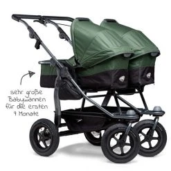 TFK Geschwister- & Zwillingskinderwagen Duo mit Luftreifen - 2x Kombi-Einheit (Wanne + Sitz) + XXL Zamboo Zubehör - Olive - Kollektion 2022 11 TFK Geschwister- & Zwillingskinderwagen Duo mit Luftreifen - 2x Kombi-Einheit (Wanne + Sitz) + XXL Zamboo Zubehör - Olive - Kollektion 2022 -Deutschland Kinderwagen Verkäufe 2024 tfk geschwister zwillingskinderwagen duo mit luftreifen 2x kombi einheit wanne sitz xxl zamboo zubehor olive t d1 fa k2 355 zamboo zubehor d3