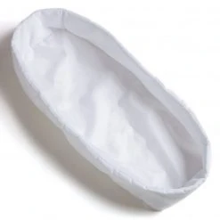 TFK Innenbezug für eine Duo Kombi-Einheit (Babywanne + Sitz) - Weiß - Kollektion 2022