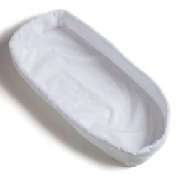 TFK Innenbezug für Mono Kombi-Einheit (Babywanne + Sitz) - Weiß - Kollektion 2022