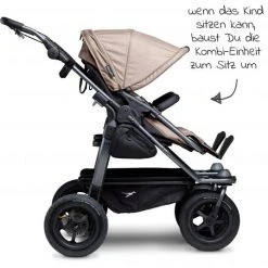 TFK Kombi-Einheit (1 x Wanne & Sitz) für Duo - Braun - Kollektion 2022 -Deutschland Kinderwagen Verkäufe 2024 tfk kombi einheit 1 x wanne sitz fur duo braun t d1 k 327 d2