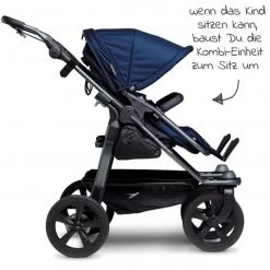 TFK Kombi-Einheit (1 x Wanne & Sitz) für Duo - Marine - Kollektion 2022 -Deutschland Kinderwagen Verkäufe 2024 tfk kombi einheit 1 x wanne sitz fur duo marine t d1 k 334 d2