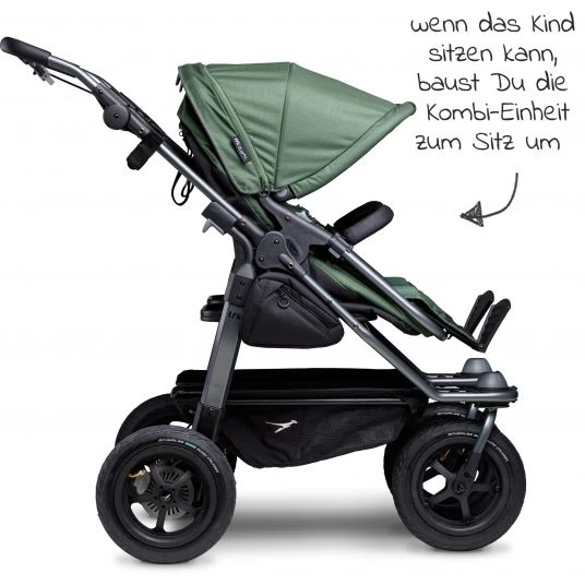 TFK Kombi-Einheit (1 x Wanne & Sitz) für Duo - Olive - Kollektion 2022 5 TFK Kombi-Einheit (1 x Wanne & Sitz) für Duo - Olive - Kollektion 2022 – Bild 3