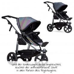 TFK Kombi-Kinderwagen Mono mit Luftkammerreifen - inkl. Kombi-Einheit (Babywanne + Sitz) und XXL-Zamboo Zubehörpaket - Glow - Kollektion 2022 -Deutschland Kinderwagen Verkäufe 2024 tfk kombi kinderwagen mono mit luftkammerreifen inkl kombi einheit babywanne sitz und xxl zamboo zubehorpaket glow t m1 fe k gid zamboo zubehor d4
