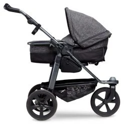 TFK Kombi-Kinderwagen Mono mit Luftkammerreifen - inkl. Kombi-Einheit (Babywanne+Sitz) + XXL-Zamboo Zubehörpaket - Anthrazit - Kollektion 2022 -Deutschland Kinderwagen Verkäufe 2024 tfk kombi kinderwagen mono mit luftkammerreifen inkl kombi einheit babywanne sitz xxl zamboo zubehorpaket anthrazit t m1 fe k 411 zamboo zubehor d4