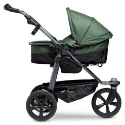 TFK Kombi-Kinderwagen Mono mit Luftkammerreifen - inkl. Kombi-Einheit (Babywanne + Sitz) + XXL-Zamboo Zubehörpaket - Olive - Kollektion 2022 -Deutschland Kinderwagen Verkäufe 2024 tfk kombi kinderwagen mono mit luftkammerreifen inkl kombi einheit babywanne sitz xxl zamboo zubehorpaket olive t m1 fe k 355 zamboo zubehor d4