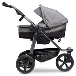 TFK Kombi-Kinderwagen Mono mit Luftkammerreifen - inkl. Kombi-Einheit (Babywanne+Sitz) + XXL-Zamboo Zubehörpaket - Prem. Grau - Kollektion 2022 -Deutschland Kinderwagen Verkäufe 2024 tfk kombi kinderwagen mono mit luftkammerreifen inkl kombi einheit babywanne sitz xxl zamboo zubehorpaket prem grau t m1 fe k 415 zamboo zubehor d5
