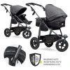 TFK Kombi-Kinderwagen Mono mit Luftreifen - inkl. Kombi-Einheit (Babywanne + Sitz) + XXL-Zamboo Zubehörpaket - Anthrazit - Kollektion 2022 -Deutschland Kinderwagen Verkäufe 2024 tfk kombi kinderwagen mono mit luftreifen inkl kombi einheit babywanne sitz xxl zamboo zubehorpaket anthrazit t m1 fa k 411 zamboo zubehor d0