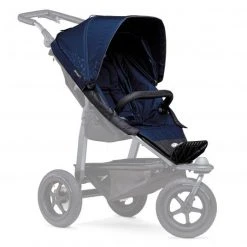 TFK Sportsitz für Mono - XXL Komfort-Sitz inkl. Wetterschutz für Kinder bis 34 kg - Marine - Kollektion 2022