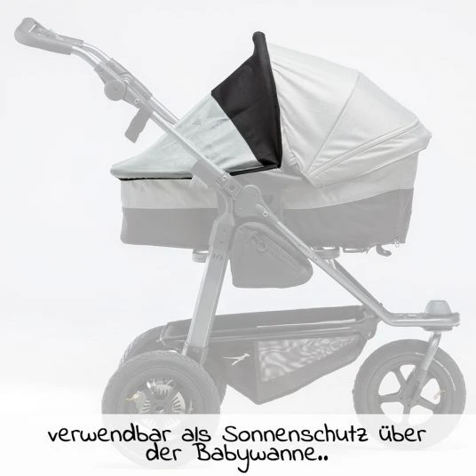 TFK UV-Sonnenschutz für Mono Kombi-Einheit (Babywanne + Sitz) - Kollektion 2022 4 TFK UV-Sonnenschutz für Mono Kombi-Einheit (Babywanne + Sitz) - Kollektion 2022 – Bild 2