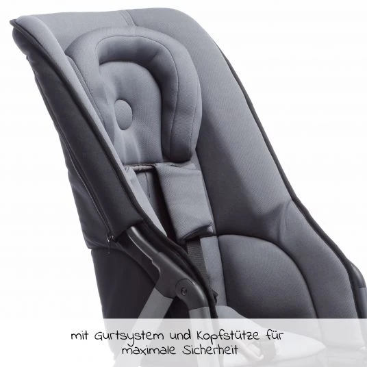 TFK Zweitsitz & Geschwistersitz Shuttle 2 für Mono / Duo / Joggster / Twin - Black Grey - Kollektion 2022 5 TFK Zweitsitz & Geschwistersitz Shuttle 2 für Mono / Duo / Joggster / Twin - Black Grey - Kollektion 2022 – Bild 3