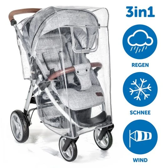 Zamboo Regenschutz für Sportwagen und Buggy 3 Zamboo Regenschutz für Sportwagen und Buggy