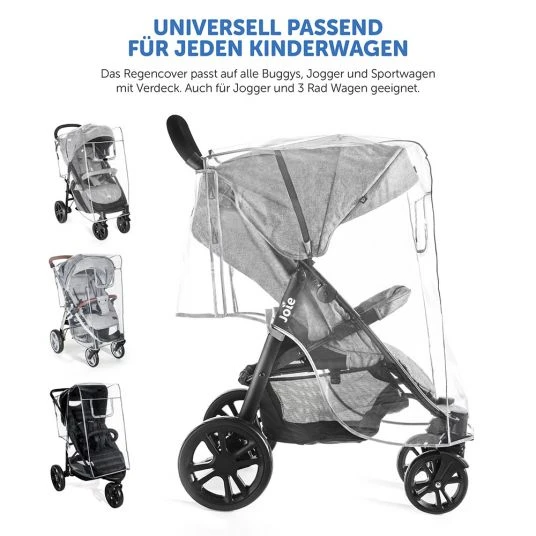 Zamboo Regenschutz für Sportwagen und Buggy 4 Zamboo Regenschutz für Sportwagen und Buggy – Bild 2
