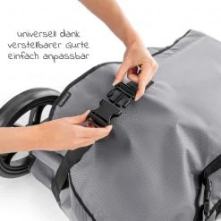 Zamboo Transporttasche für Buggy und Kindersitz inkl. Radschutzhüllen - Grau -Deutschland Kinderwagen Verkäufe 2024 zamboo transporttasche fur buggy und kindersitz inkl radschutzhullen grau 51106 75456 d4