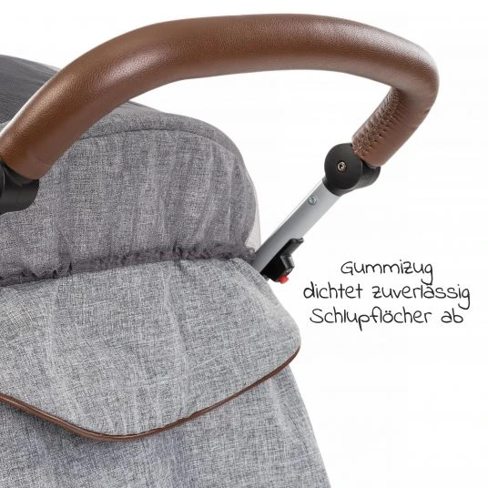 Zamboo Universal Insektenschutz / Mückennetz für Kinderwagen, Buggy - Grau 6 Zamboo Universal Insektenschutz / Mückennetz für Kinderwagen, Buggy - Grau – Bild 5