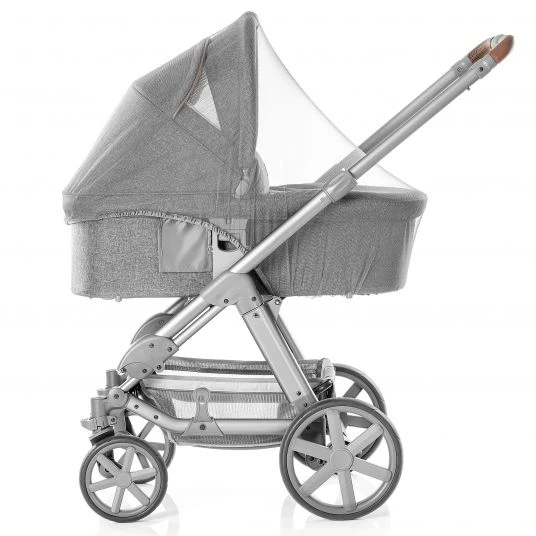 Zamboo Universal Insektenschutz / Mückennetz für Kinderwagen, Buggy - Grau 7 Zamboo Universal Insektenschutz / Mückennetz für Kinderwagen, Buggy - Grau – Bild 6