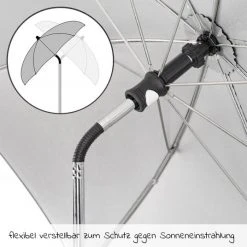Zamboo Universal Sonnenschirm für Kinderwagen und Buggy - Schwarz -Deutschland Kinderwagen Verkäufe 2024 zamboo universal sonnenschirm fur kinderwagen und buggy schwarz 51012 75375 d3