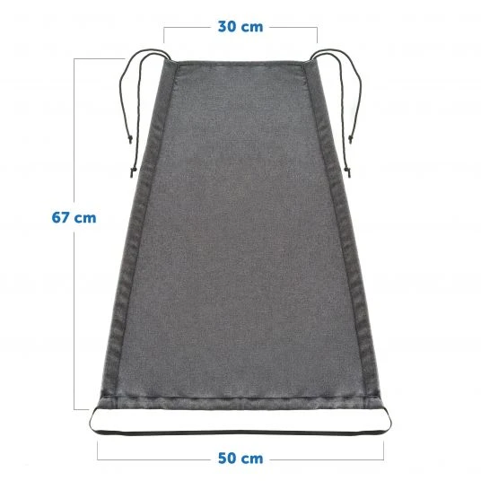 Zamboo Universal Sonnensegel Deluxe für Kinderwagen und Buggy - Grau 8 Zamboo Universal Sonnensegel Deluxe für Kinderwagen und Buggy - Grau – Bild 6